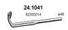 LANCIA 82350014 Exhaust Pipe